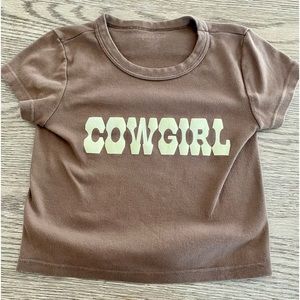 Brandy Melville cowgirl top